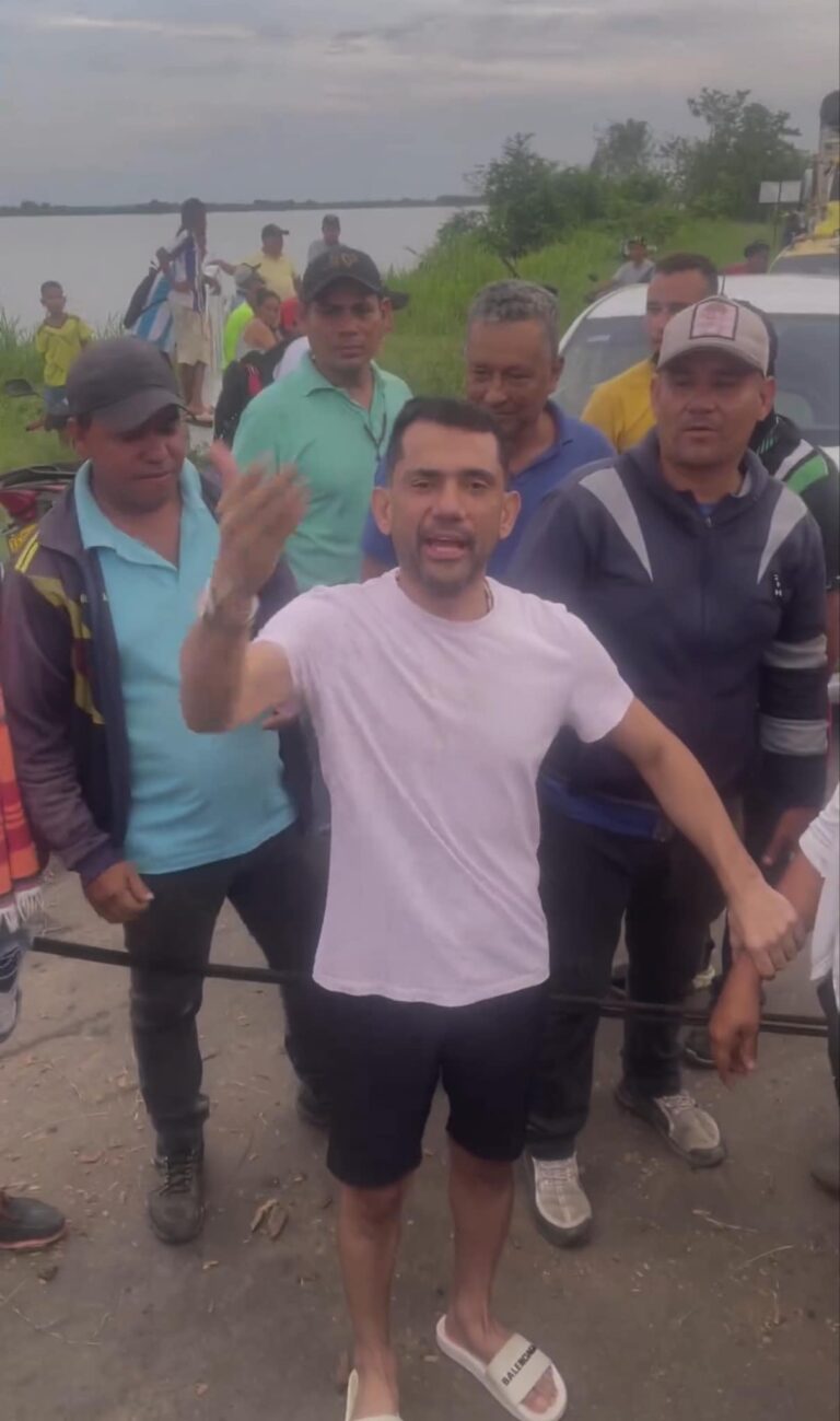 #IvánZuleta #SantaLucía #Protesta #Magangué #PedroAlí
